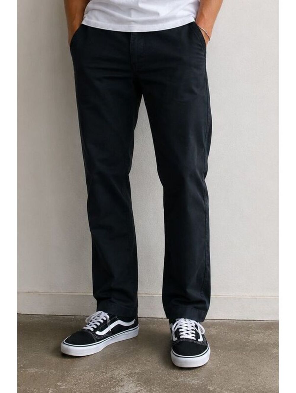 Volcom Vmonty Men's Black Chino Pants Straight Leg Skate Workwear 36x32